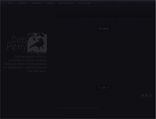 Tablet Screenshot of debperrystudio.com
